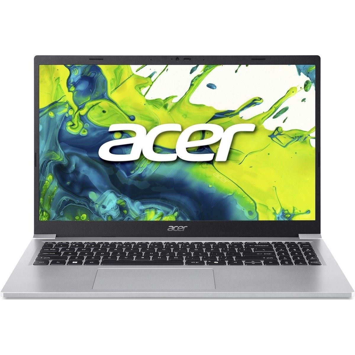 Ноутбук Acer Aspire Lite 15 AL15-36P-C9XQ серебристый Intel Core N150/8Gb/SSD 256Gb/15.6