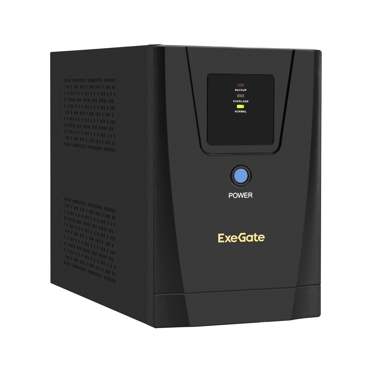 Источник бесперебойного питания ExeGate EP285488RUS SpecialPro UNB-1200.LED.AVR.C13.RJ.USB 1200VA/750W, LED, AVR, 6*IEC-C13, RJ45/11, USB, черный