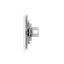 Компьютерная розетка RJ-45 без шторки, кат.5е двойная, KANT, белая магнолия