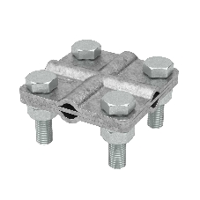 Соединитель крестовой пруток-пруток d8 ДКС NG3104