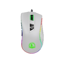 Мышь проводная Jet.A Panteon PS88 белый, 6200 dpi, USB, кнопки - 9