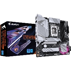 Материнская плата Gigabyte B760M AORUS ELITE WIFI6E GEN5, LGA 1700, Intel B760, 4xDDR5, 4xSATA, 2xM.2, 1xPCIe 5.0 x16, 1xPCIe 4.0 x16, 1xHDMI, 1xDP, 1x2.5Gb LAN, Wi-Fi 6E, Bluetooth 5.3, 1xUSB-C 20Gbps, 1xUSB-A 10Gbps, 3xUSB-A 5Gbps, 4xUSB-A 2.0, 3x3.5 мм + S/PDIF оптический, 7.1, mATX