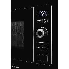 Встраиваемая микроволновая печь Monsher MMH 201 B, 59.3х38.5х31.3 см, мощность микроволновой печи 800-1250 Вт, мощность гриля 1000 Вт, 5 уровней мощности, электронное управление, многофункциональный дисплей, режим Микроволны/Гриль/Комби, автоменю8 программ, блокировка от детей, быстрый пуск, Принадлежности: высокая решетка для гриля, поворотный стол 245 мм, объем 20 л, : черный/стекло