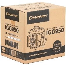 Генератор CHAMPION IGG9500.8/0.9кВт 1.86лс 2.2л 11.7кг 12v