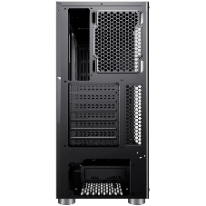 Компьютерный корпус Accord 3407 черный без БП ATX 2xUSB 2.0 2xUSB 3.0 audio bott PSU