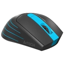 Мышь беспроводная A4Tech Fstyler FG30 серый/синий, 2000 dpi, радиоканал, USB, кнопки - 5