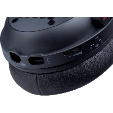 Гарнитура Redragon Diomedes чёрный/красный, проводная, USB / mini jack 3.5 мм