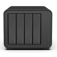 Сетевое хранилище TerraMaster D4-320 DAS tower/JBOD,RAID0,1/up to 4 SATA(3,5' or 2,5')/1xUSB3.1 Type-C gen2/1xPS/1YW