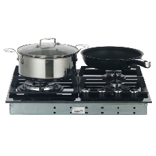 Газовая варочная панель Hotpoint HGS 62F/BK, независимая, черный