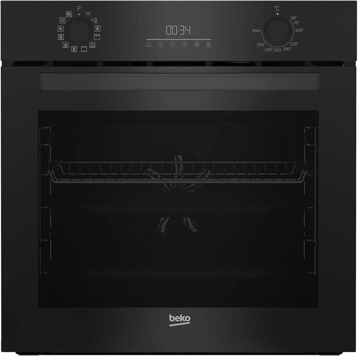 Электрический духовой шкаф Beko BBIM18300SG, черный