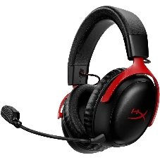 Гарнитура HyperX Cloud III чёрный-красный, беспроводная, радиоканал