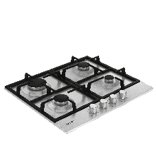 Газовая варочная поверхность Hotpoint HGMT 641 IX, 4 конфорки, нержавеющая сталь, 7400 Вт