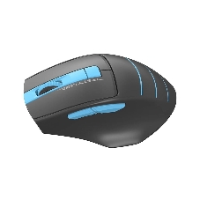 Мышь беспроводная A4Tech Fstyler FG30 серый/синий, 2000 dpi, радиоканал, USB, кнопки - 5