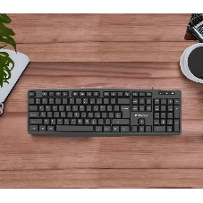Клавиатура проводная Defender Concept HB-164, USB, черный