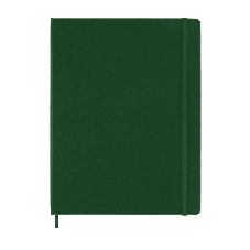 Блокнот MOLESKINE Classic, 192стр, в клеточку, твердая обложка, зеленый qp091k15