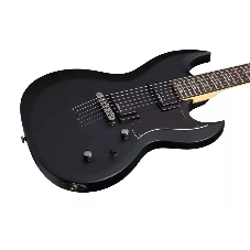 Электрогитара SCHECTER DEMON S-II ABSN - электрогитара 6-струнная, 24 лада, корпус: липа, гриф клен, накладка венге, на болтах, звукосниматели: HH, Schecter Diamond Active HB-105S, регулировки громкость, тон, 3х позиционный переключатель, Цвет: Aged Bla