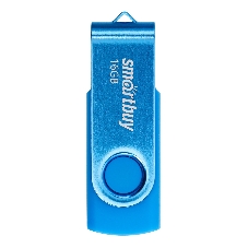 Флешка USB Smartbuy Twist Blue (SB016Gb2TWB), 16Gb, USB 2.0, R/W 15/10, синий