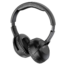Беспроводные/проводные наушники Hoco W33 черный, полноразмерные, Bluetooth + проводной, складная конструкция, до 10 ч.