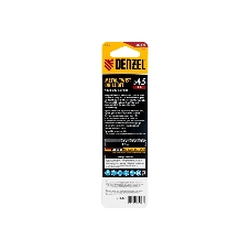 Сверло спиральное по металлу Denzel 4,5 x 80 мм, Р6М5, Golden Tip