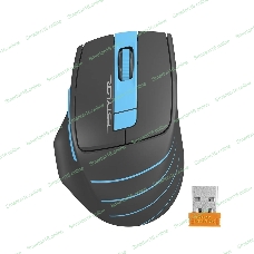 Мышь беспроводная A4Tech Fstyler FG30 серый/синий, 2000 dpi, радиоканал, USB, кнопки - 5
