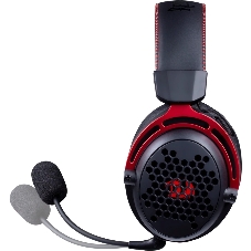 Гарнитура Redragon Diomedes чёрный/красный, проводная, USB / mini jack 3.5 мм