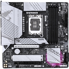 Материнская плата Gigabyte B760M AORUS ELITE WIFI6E GEN5, LGA 1700, Intel B760, 4xDDR5, 4xSATA, 2xM.2, 1xPCIe 5.0 x16, 1xPCIe 4.0 x16, 1xHDMI, 1xDP, 1x2.5Gb LAN, Wi-Fi 6E, Bluetooth 5.3, 1xUSB-C 20Gbps, 1xUSB-A 10Gbps, 3xUSB-A 5Gbps, 4xUSB-A 2.0, 3x3.5 мм + S/PDIF оптический, 7.1, mATX