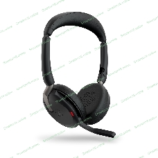 Гарнитура Jabra Evolve2 65 Flex чёрный, беспроводная, Bluetooth, до 32 ч