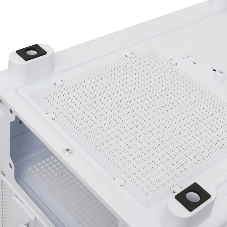 Компьютерный корпус HSPD M510, Mesh Mid Tower, белый, TG, 0.5 SPCC, 4x120мм ARGb ATX, mATX, mITX 180/280/160мм 1x2.5