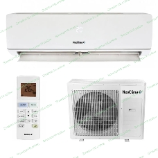 Кондиционер сплит-система Neoclima NS/NU-HAX24R 24000 BTU, 65 м², 35/48 дБ, охлаждение, обогрев, осушение, белый