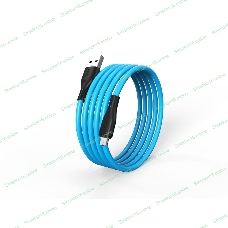 Кабель Smartbuy (iK-12-S21bb) S21 MicroUSB синий, 2.4 А, сил., 1 м