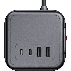 Сетевой фильтр Defender ILS 453 (3 м, 8 розеток, 2USB-A, 2USB-C)