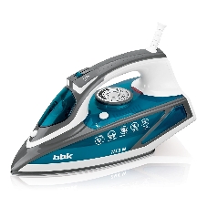 Утюг BBK ISE-2402 синий, 2400 Вт, 40 г/мин, 140 г/мин, 450 мл