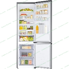 Холодильник Samsung RB38C600DSA/EF серебристый двухкамерный 276/114л морозилка снизу, No Frost
