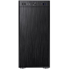 Компьютерный корпус Accord 3407 черный без БП ATX 2xUSB 2.0 2xUSB 3.0 audio bott PSU