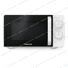 Микроволновая печь Brayer BR2507 белый, 20 л, 700 Вт, переключатели - поворотный механизм