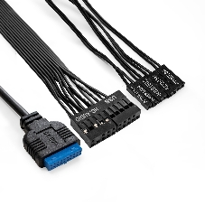 Компьютерный корпус Minitower ExeGate BAA-113U-UNS500 (mATX, БП UNS500 с вент. 12см, 2хUSB+1хUSB 3.0, аудио, черный)
