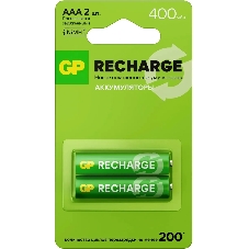 Аккумулятор GP Smart Energy 40AAAHCV-2CRSBC2 AAA NiMH 400mAh (2шт)