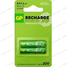 Аккумулятор GP Smart Energy 40AAAHCV-2CRSBC2 AAA NiMH 400mAh (2шт)