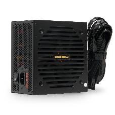 Блок питания HSPD Power Supply 600W HSI-600BS-BK, 600Вт, 80+ Bronze, 120мм, модульный, черный