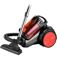 Пылесос Centek CT-2524 черный/красный, 420/2300 Вт, уборка сухая, пылесборник контейнер 2 л