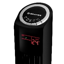 Вентилятор Brayer BR4985 черный, напольный, 50 Вт, 3 скорости