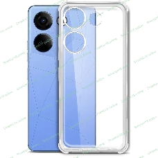 Чехол (клип-кейс) BoraSCO для Tecno Camon 20/20 Pro (4G) 72319 прозрачный