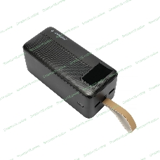 Портативный аккумулятор Gembird GPB-50Q, 50000мА·ч, QC/PD, дисплей, черный