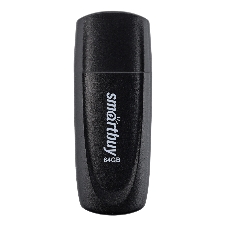 Флешка USB Smartbuy Scout black (SB064Gb2SCK), 64Gb, USB 2.0, R/W 15/8, черный