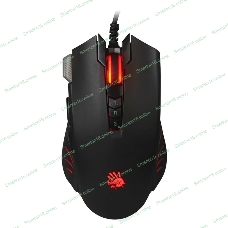 Мышь проводная A4Tech Bloody V9M черный, 4000 dpi, USB, кнопки - 9