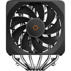 Кулер для процессора Ocypus Delta A62 EX BK Digital, 2x120мм ARGB FAN, Top Display Panel, 6 HEAT PIPES, 4-PIN PWM, 600-1800 RPM, 31DBA, HYDRO BEARING, LGA115X/1200/1700/18XX, AM4/AM5