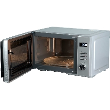 Микроволновая печь General Electronics GE-DS525S серебро, 25 л, 900 Вт, переключатели — электронный