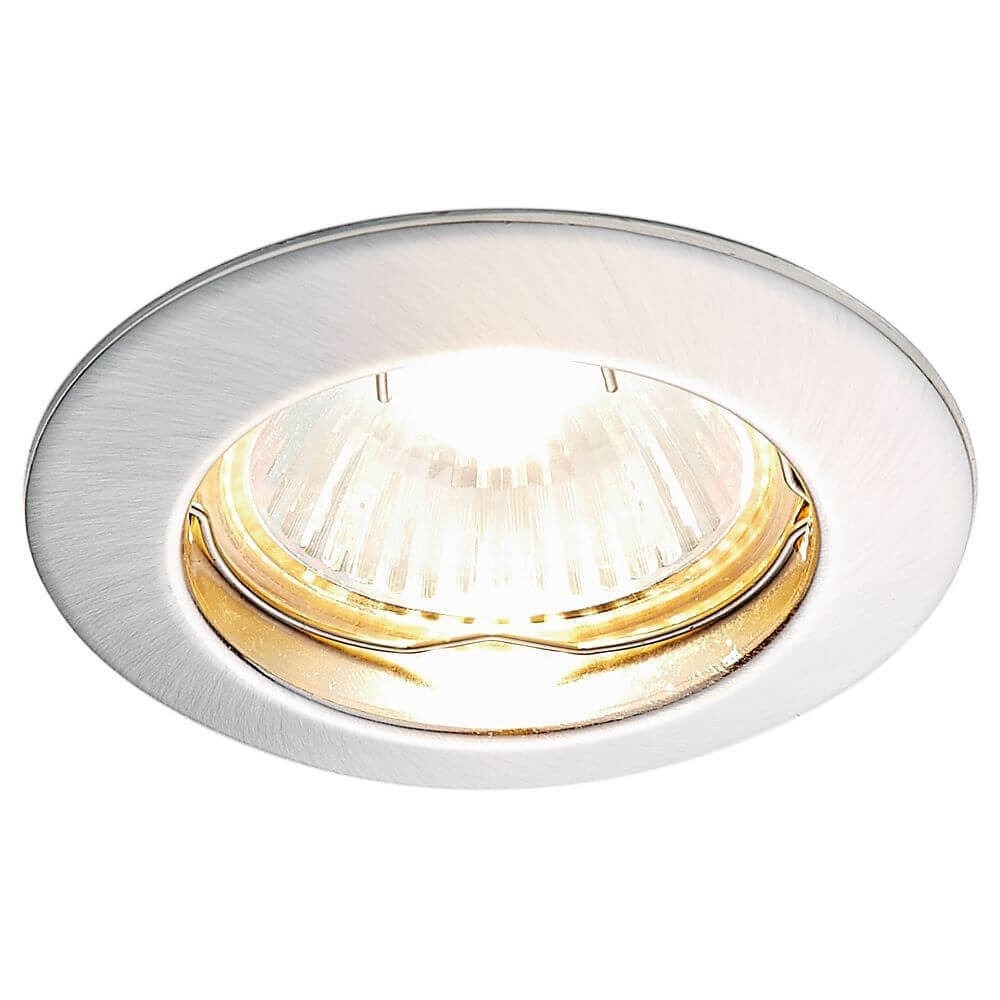 Встраиваемый точечный светильник Ambrella Light 863A SS сатин серебро MR16