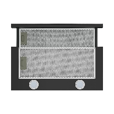 Вытяжка телескопическая HOMSair Flat 60 Glass черный, 60 см, 520 куб. м/ч, 45 дБ