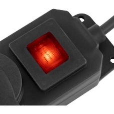 Сетевой фильтр Buro 400MDP-3-B 3 м, 4 розетки, черный, коробка